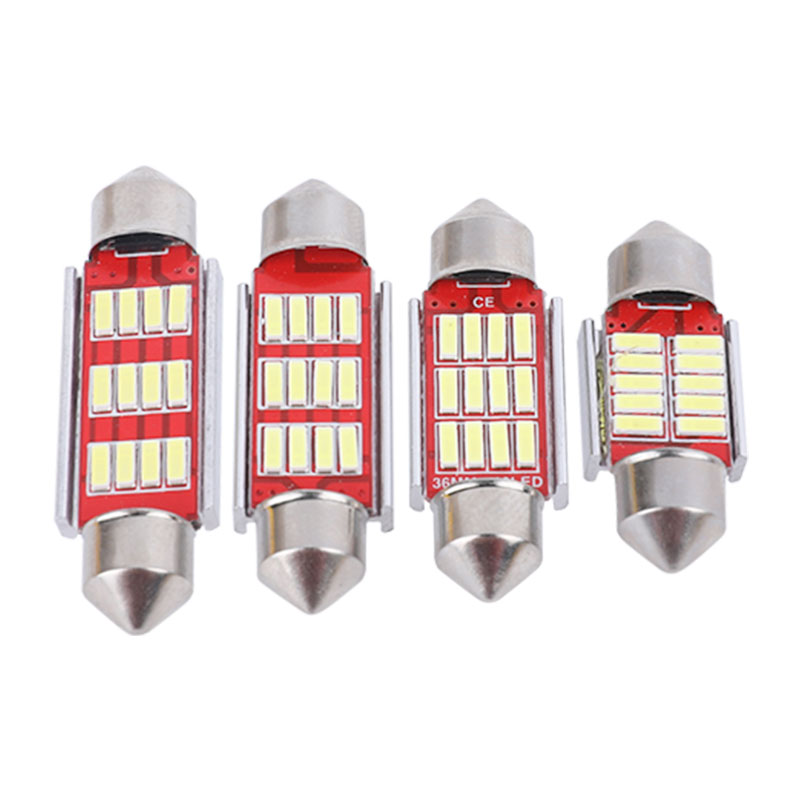 LED C5W 4014-12-側燈牌照燈-閱讀燈C5W